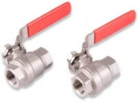 Шаровой кран 3/8″ fm/fm SST EN10226 с уплотнительной лентой — фото 2