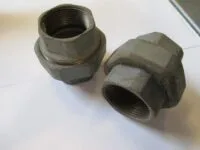 Винтовое соединение FM/FM 1 1/2″ № 340 оцинк./коническое седло — фото 2