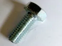 Винт с шестигранной головкой M 8x 20 DIN 933 8,8 оцинк. — фото 2