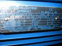Электродвигатель 2,20кВт 230/400В 50/60Гц 1500/1800р Б3 — фото 4