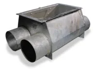 Нижняя часть загрузки силоса M125, 2-рядные шнеки непрерывного действия — фото 2
